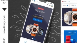 نمونه کار تیوا: طراحی سایت فروشگاهی بازرگانی آرا